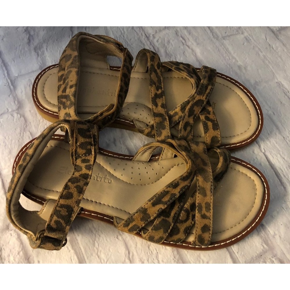 Elephantito size 12 leopard Sandals